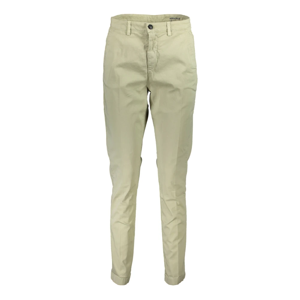 North Sails Women's Beige Chinos, Xs, Sleeveless Polo Gray Top