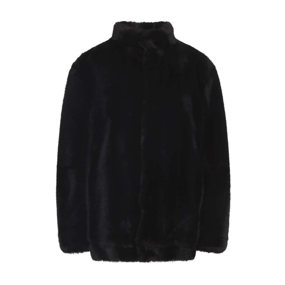 Mm6 Maison Margiela Women's Brown Jacket Aw25 Stylish Addition Wardrobe