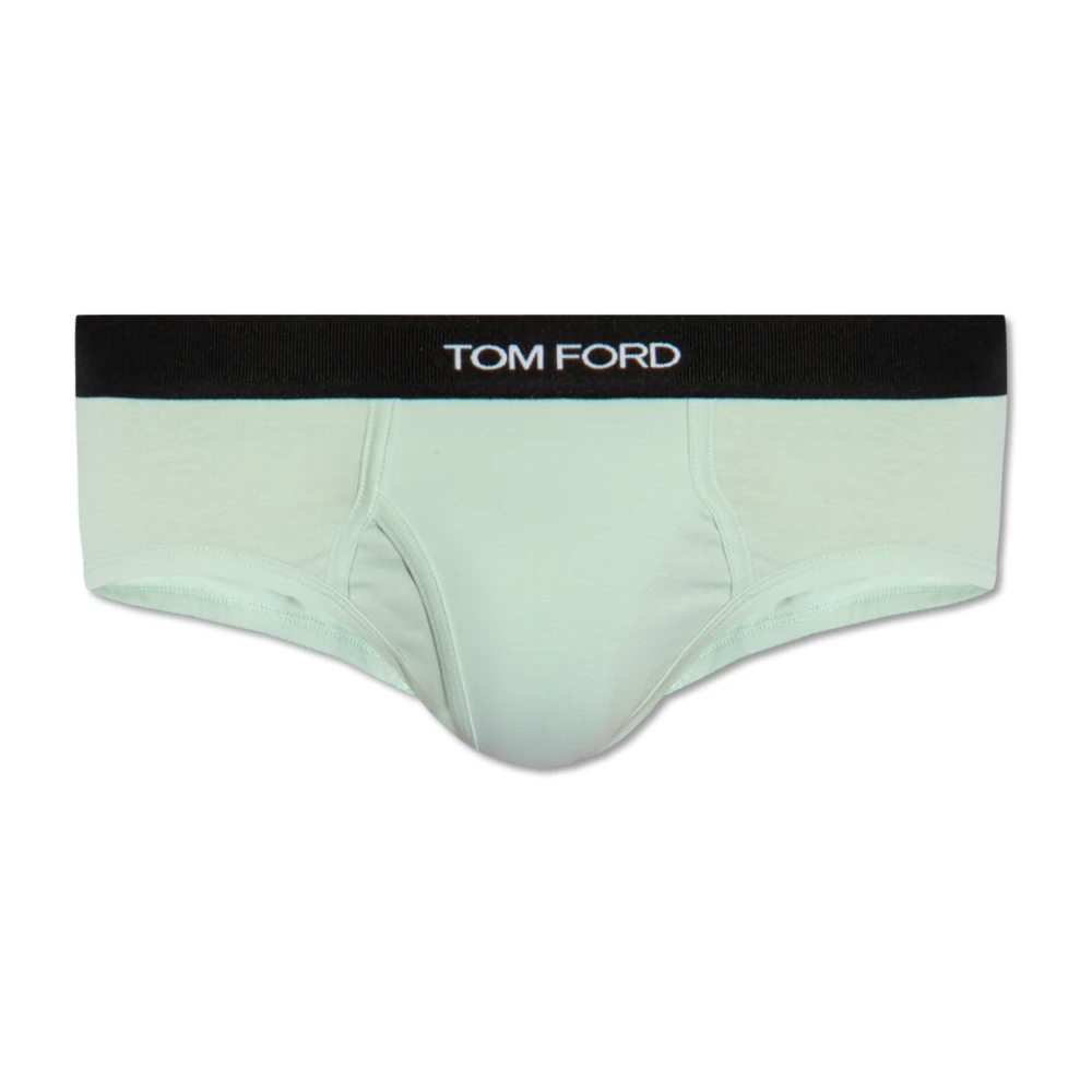 Tom Ford Slips met logo Green Heren