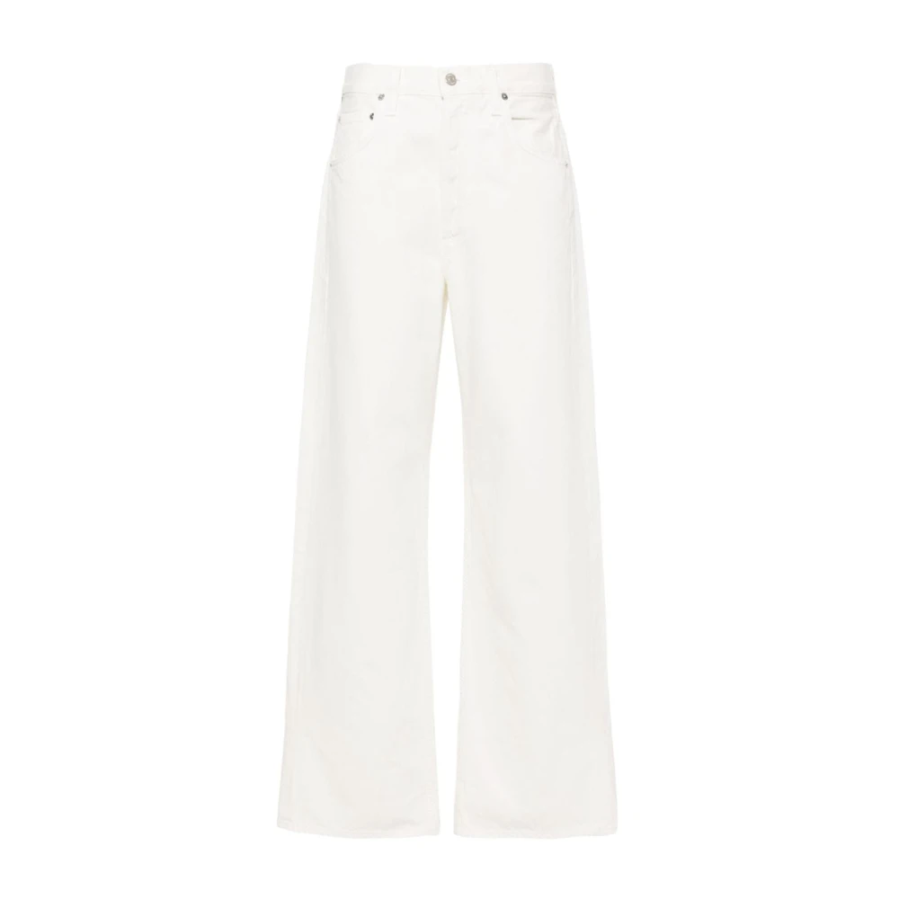 Citizens of Humanity Vintage Wide Leg Jeans White Dames