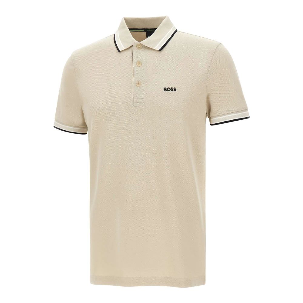 Hugo Men's Beige Paddy Polo - Polo Shirts - 2XL - Tops