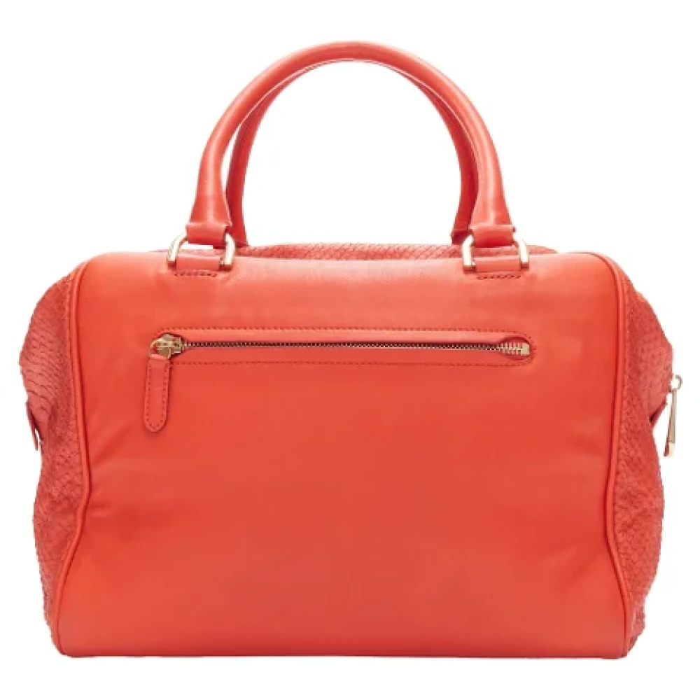 Mulberry Pre-owned Leather handbags Red Dames