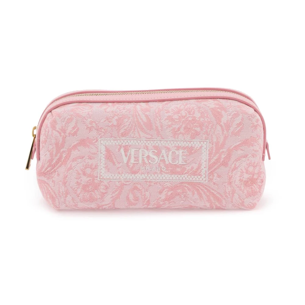 Versace Waszak met logo Pink Dames