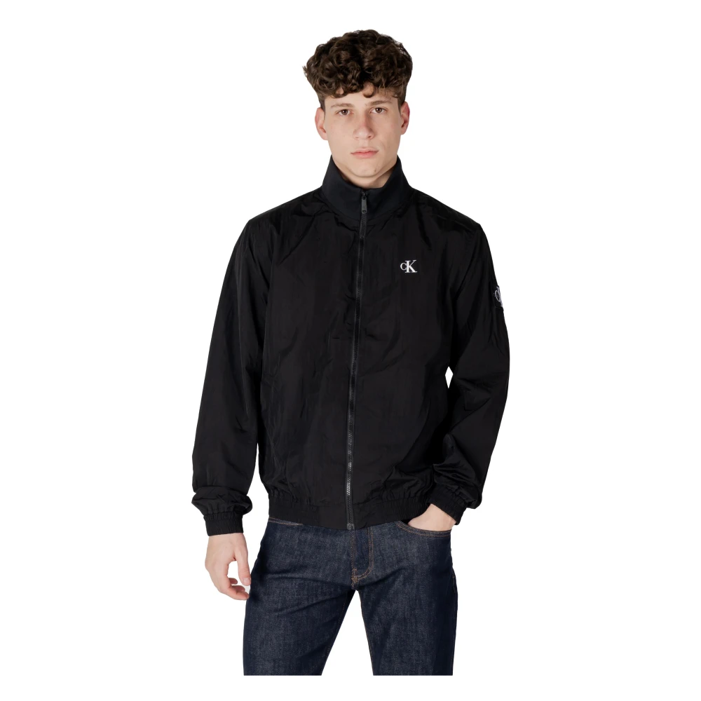 Calvin Klein Jeans Nylon Herenjassen Collectie Black Heren