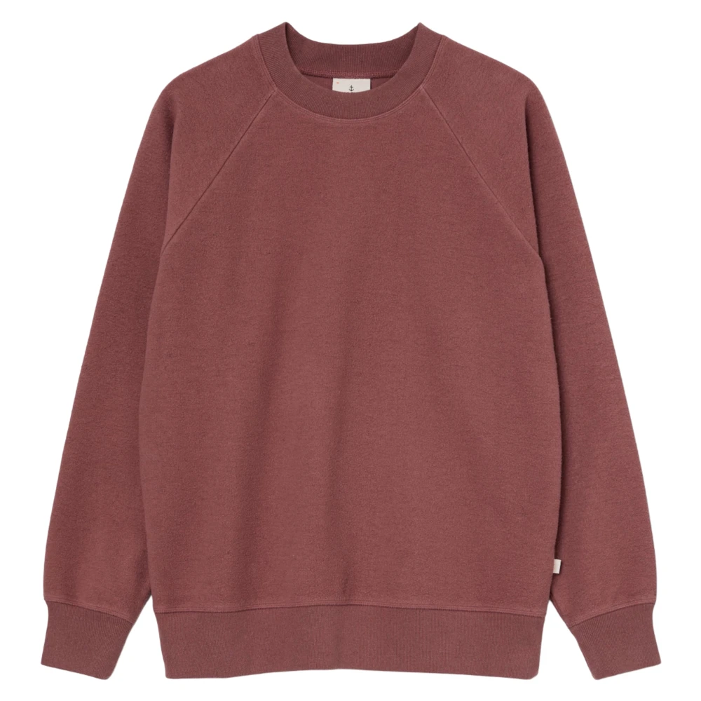 La Paz Marsala Raglan Sweatshirt Fleece Comfort Brown Heren