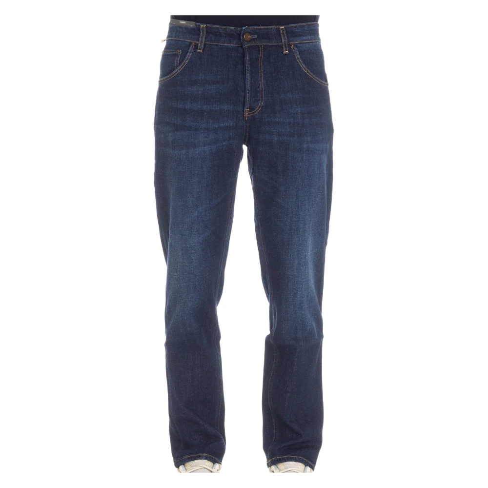PT Torino Wortelpasvorm Denim Jeans Blue Heren