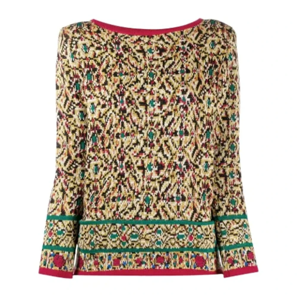 Yves Saint Laurent Vintage Pre-owned Wool tops Multicolor Dames