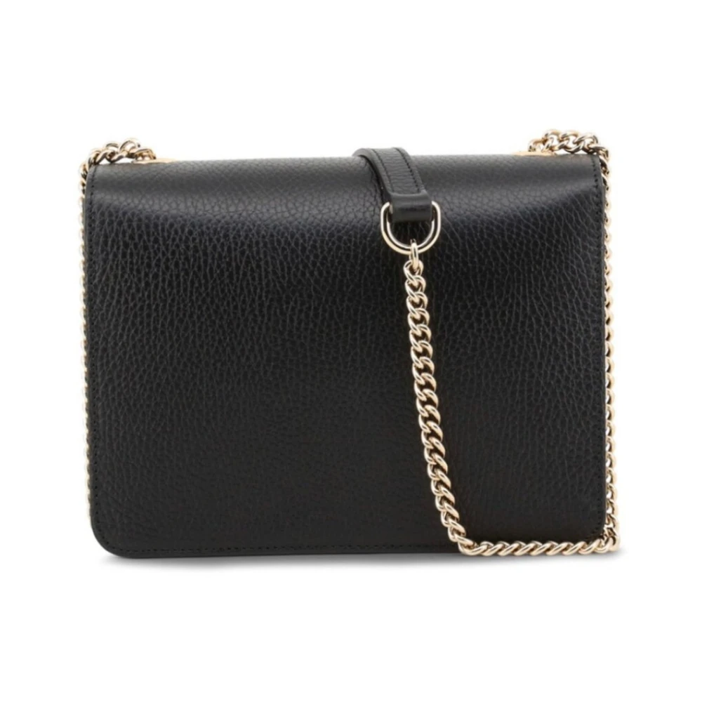 Gucci Interlocking Schoudertas Black Dames
