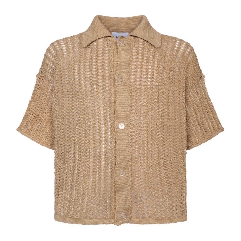 Bonsai Beige Polo Shirt Stijlvol Ontwerp Beige Heren