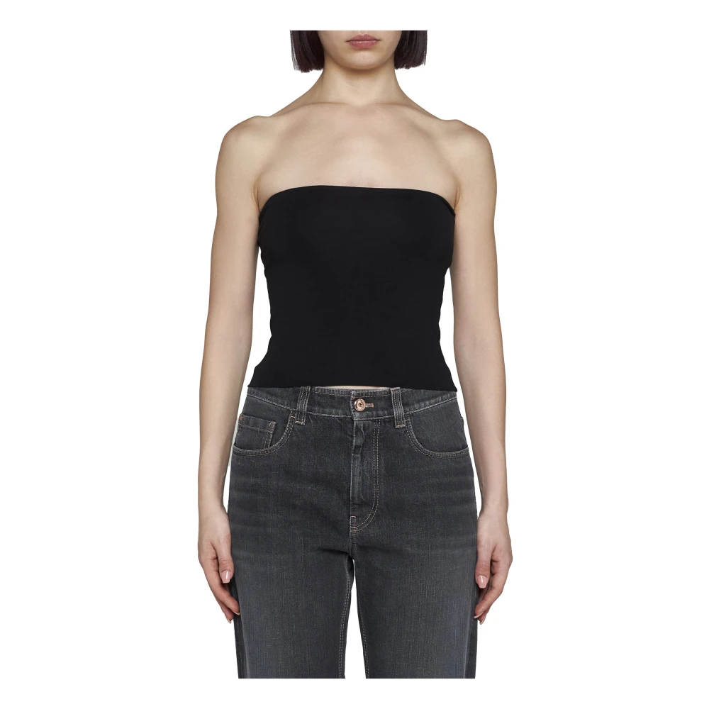 BRUNELLO CUCINELLI Zwarte Top Black Dames