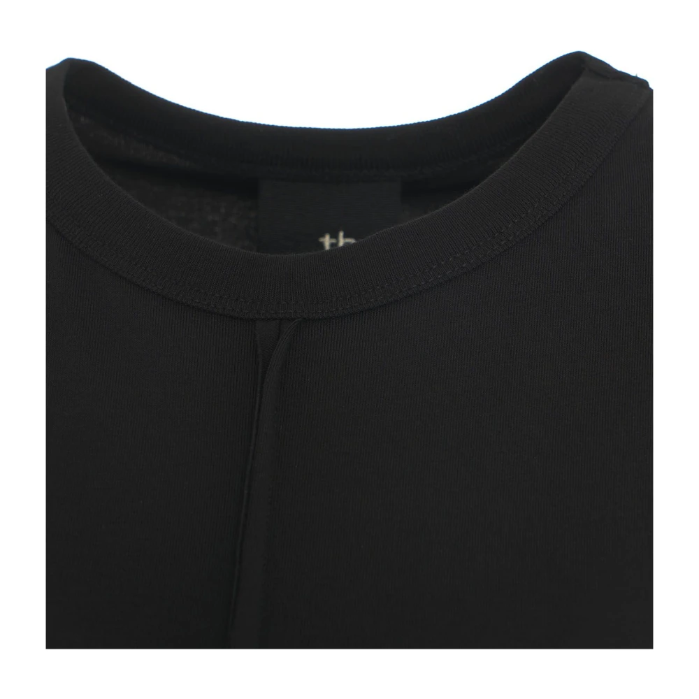 Thom Krom Zwarte Modalmix Jurk Aw24 Black Dames