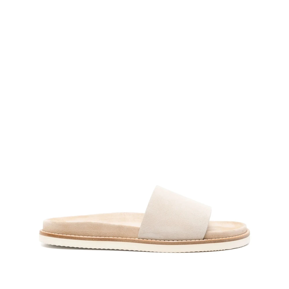 Shoes > Flip Flops & Sliders > Sliders - - Brunello Cucinelli - Modalova