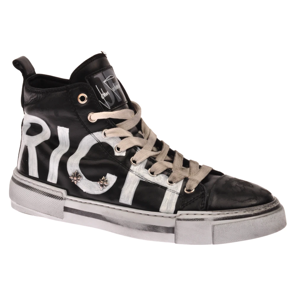 John Richmond High-top Sneaker Heren Schoenen Zwart