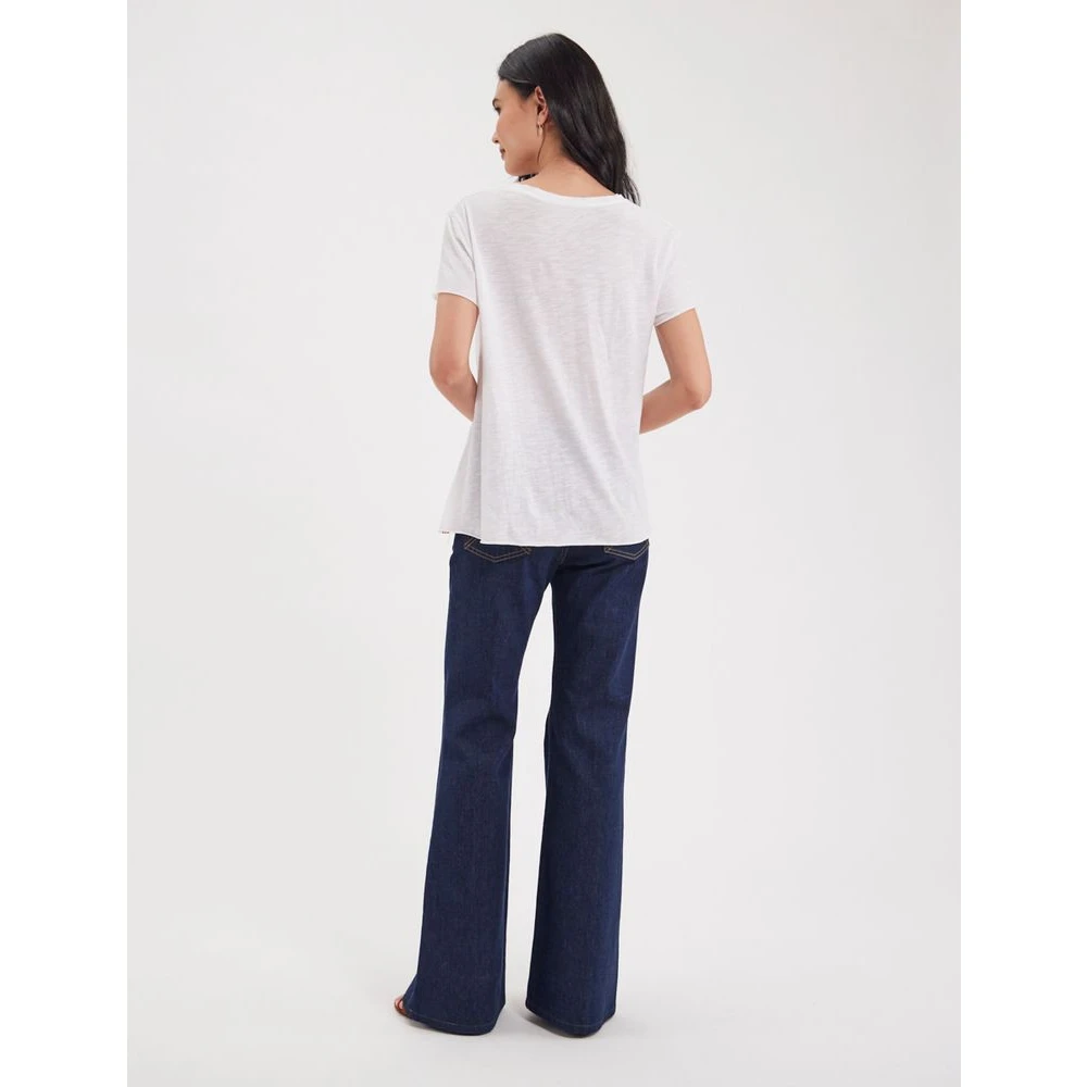 Ines De La Fressange Paris Katalina wit T-shirt White Dames
