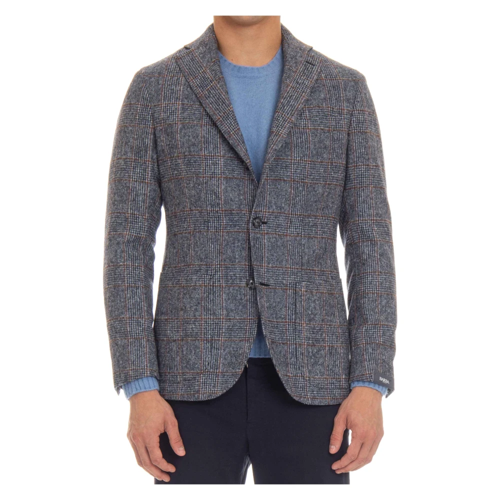 Barba MultiColour Jas Drie Knoop Stijl Multicolor Heren