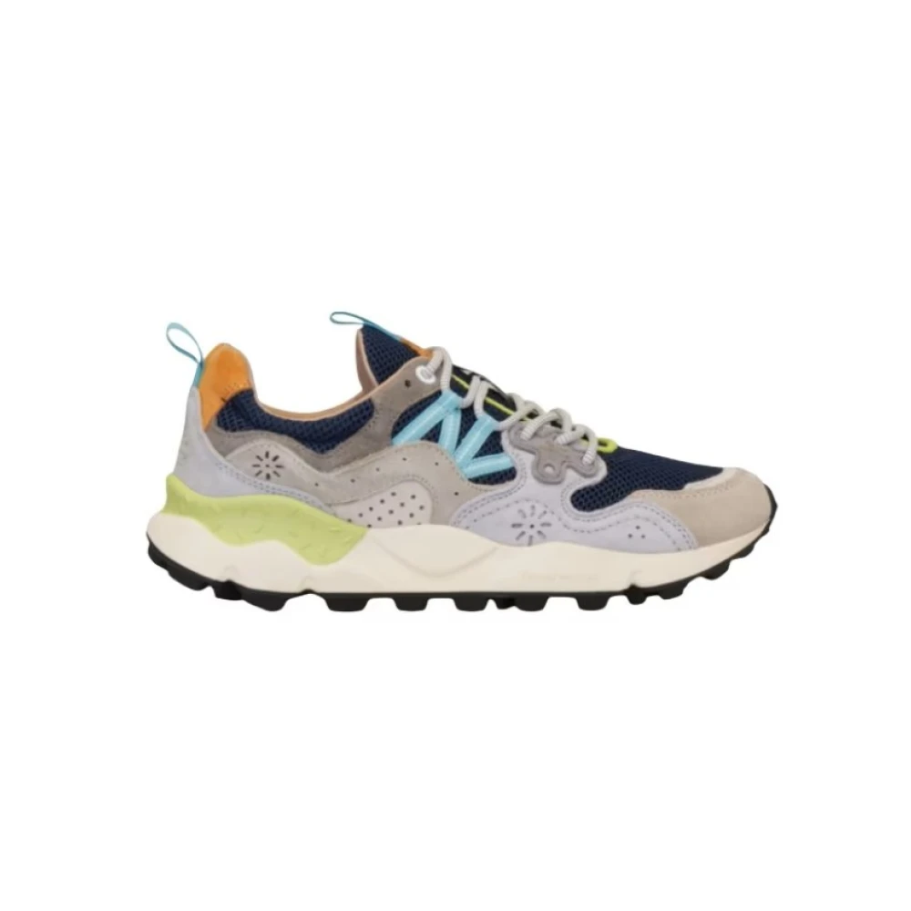 Flower Mountain Men's Multicolor Sneakers, 10 Uk, Yamano 3 Sneaker