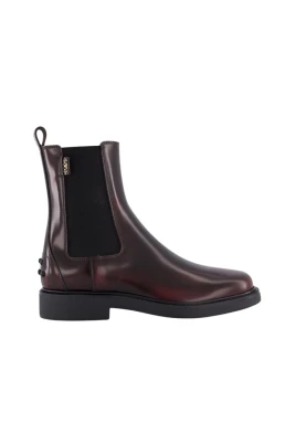 Röda Chelsea Boots för kvinnor