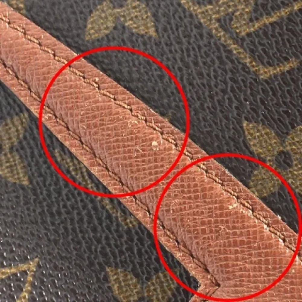Louis Vuitton Vintage Pre-owned Canvas clutches Brown Dames