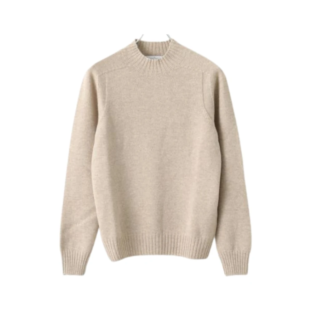 Gran Sasso Turtleneck Sweater Beige Heren
