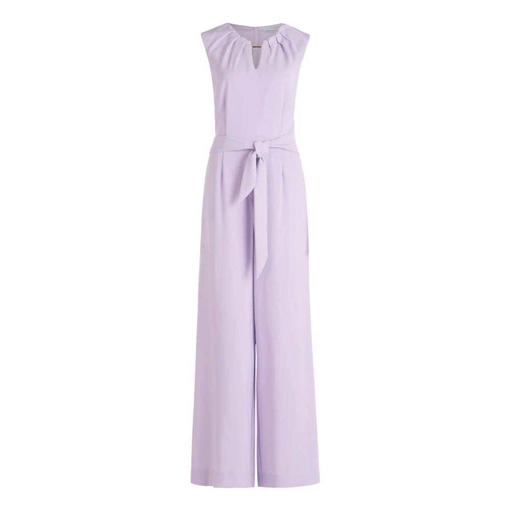 Betty & Co Mouwloze jumpsuit Purple Dames