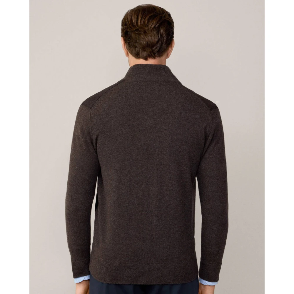 Hackett Stijlvolle London Vest Brown Heren