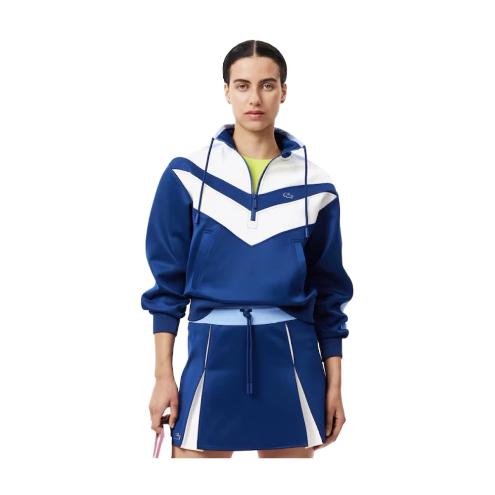 Lacoste Stijlvolle Sweatshirt voor Mannen Blue Dames