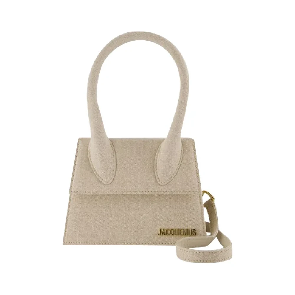 Jacquemus Pre-owned Fabric shoulder-bags Beige Dames