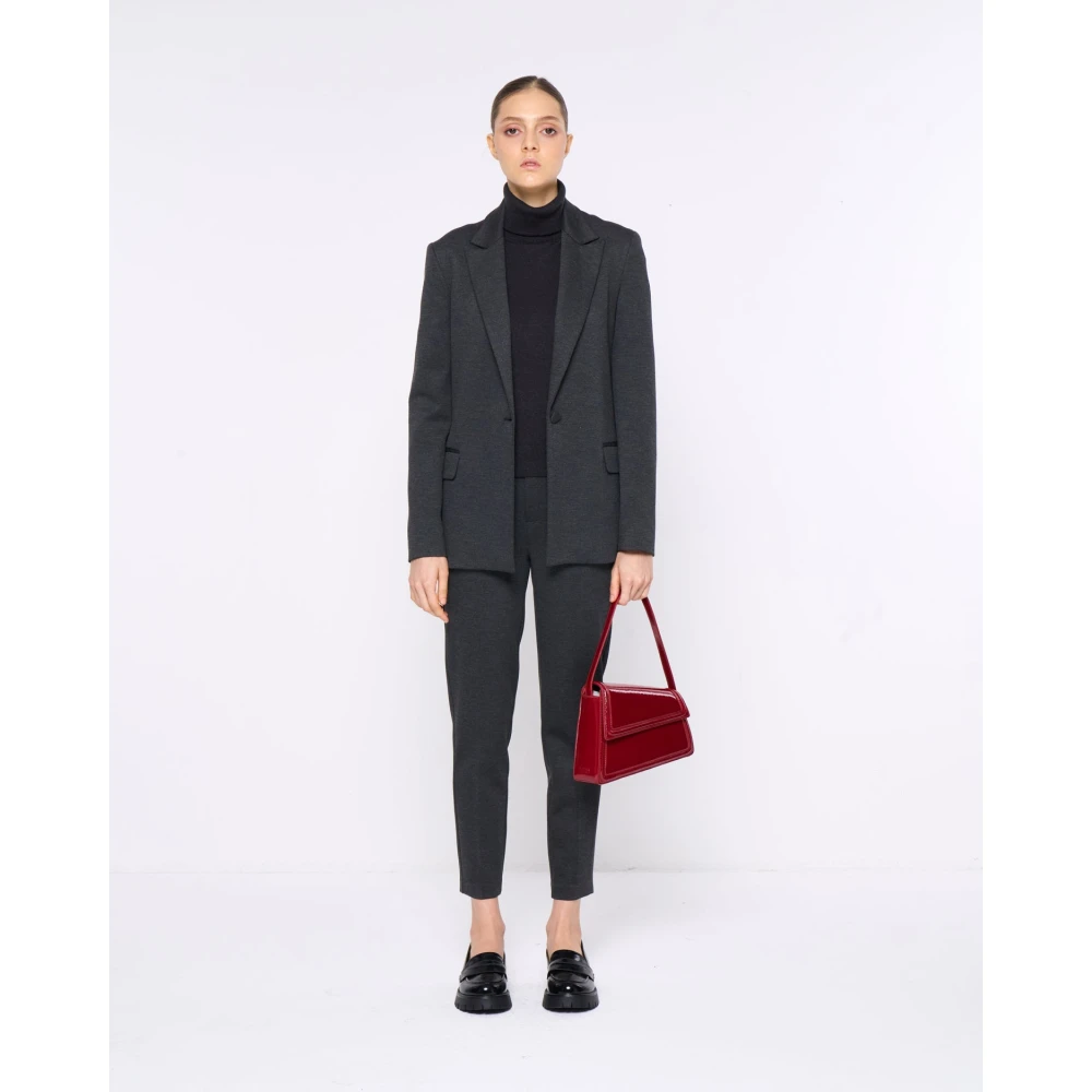 Silvian Heach Getailleerde blazer Gray Dames