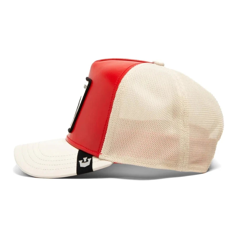 Goorin Bros Rode Rottweiler Leren Pet Red Heren