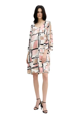 Mini Shift V-Neck Dress