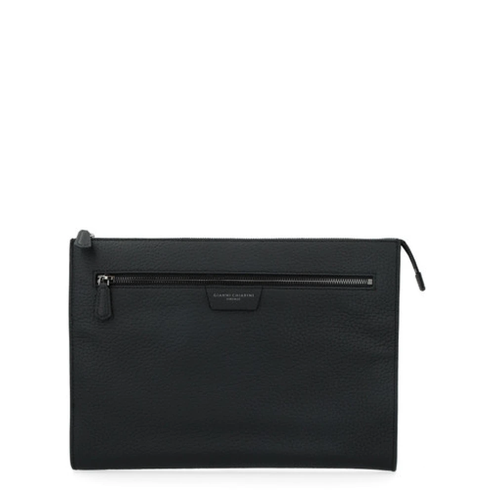 Gianni Chiarini Florence Zwarte Documentenhouder Black Heren
