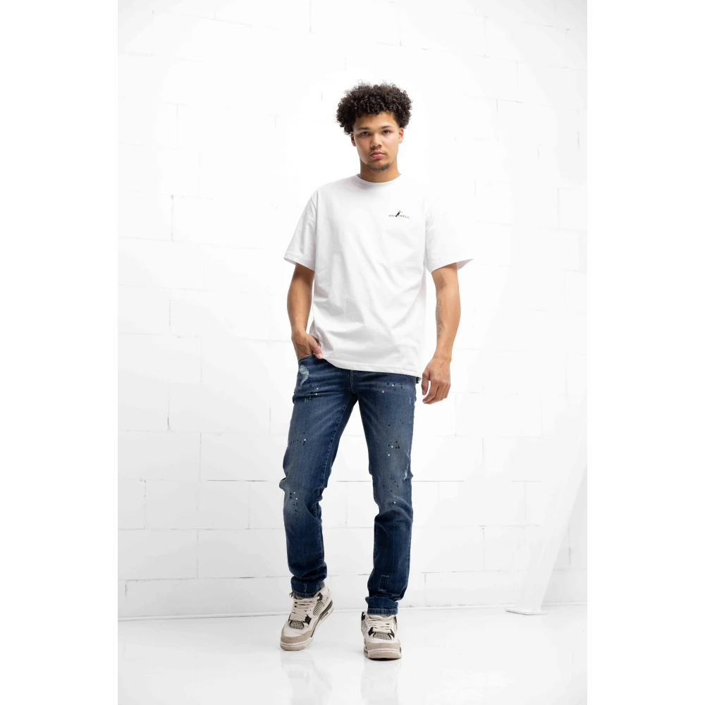 Quotrell Tropics T-Shirt Wit Heren White Heren
