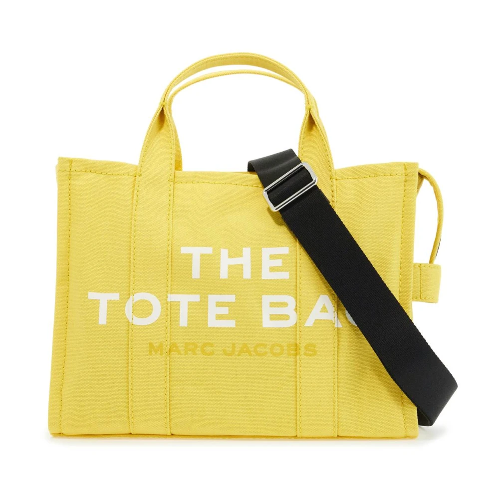 Marc Jacobs Canvas Tote Tas met Verstelbare Band Yellow Dames