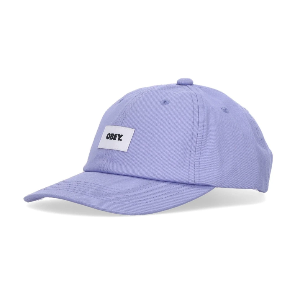 Obey Digitale Violet Gebogen Klep Pet Purple Heren