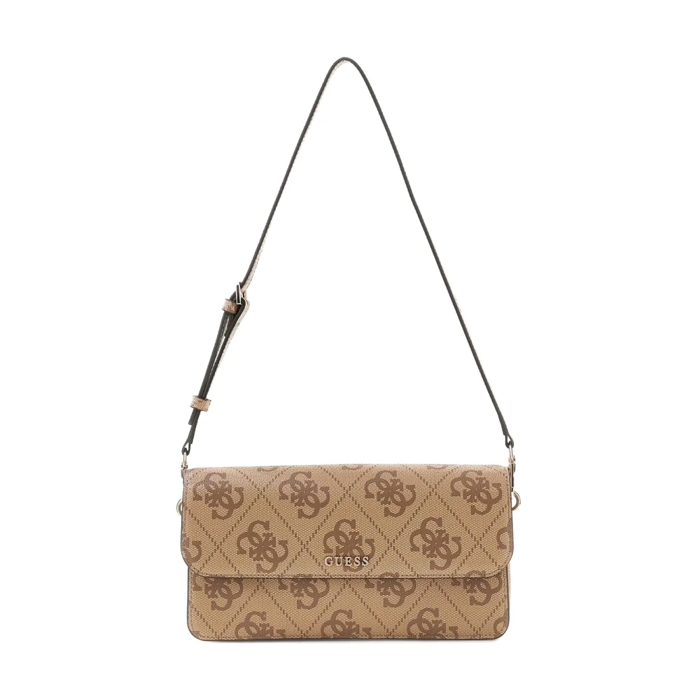 Guess Women's Beige Shoulder Bags, One Size, Sadie Shoulder Bag