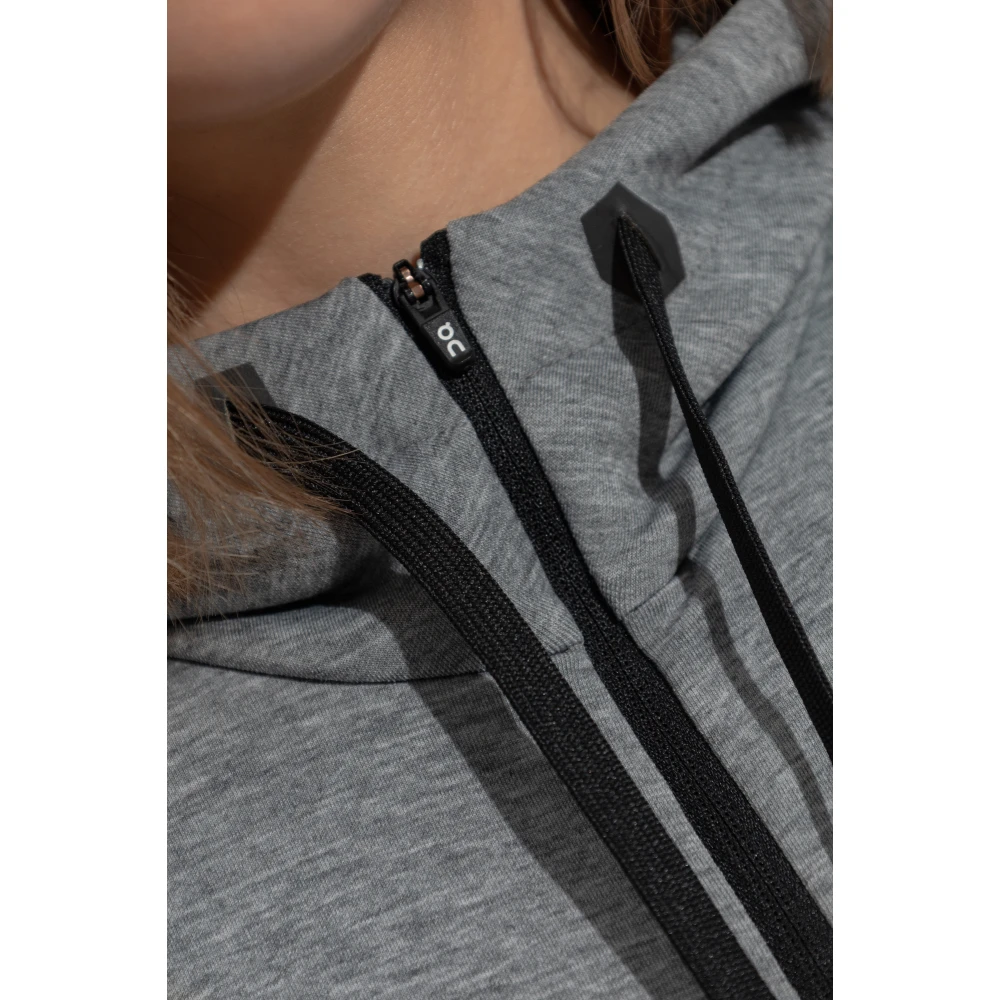 ON Running Hoodie uit de Zendaya Edit collectie Gray Dames
