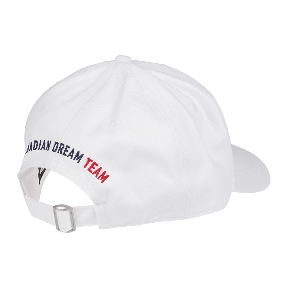 Dsquared2 Logo Baseball Cap White Heren