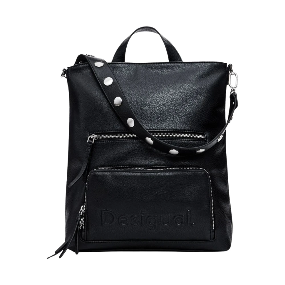 Desigual Stijlvolle Rugzak Black Dames