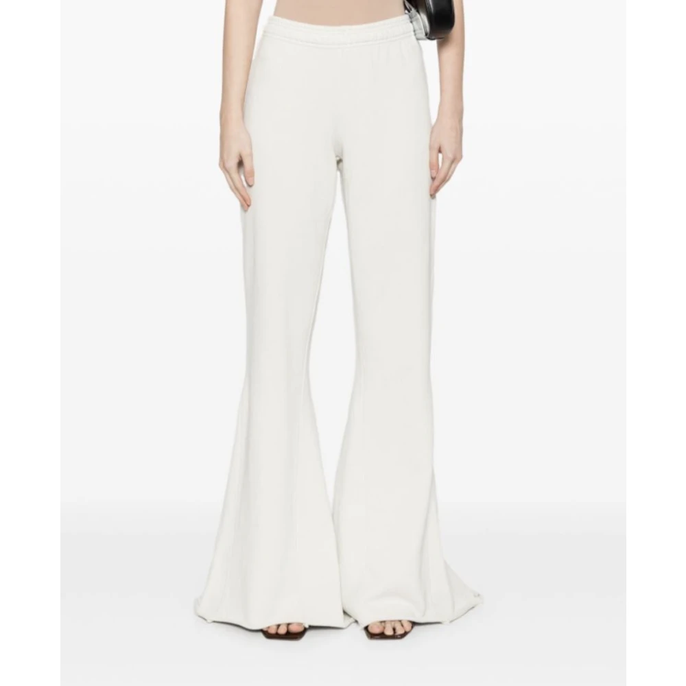 Entire Studios Flare Rijst Premium Kwaliteit White Dames