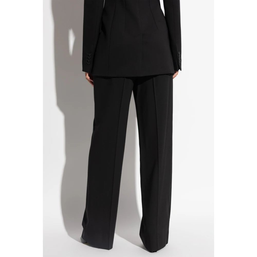 Dolce & Gabbana Wollen broek Black Dames