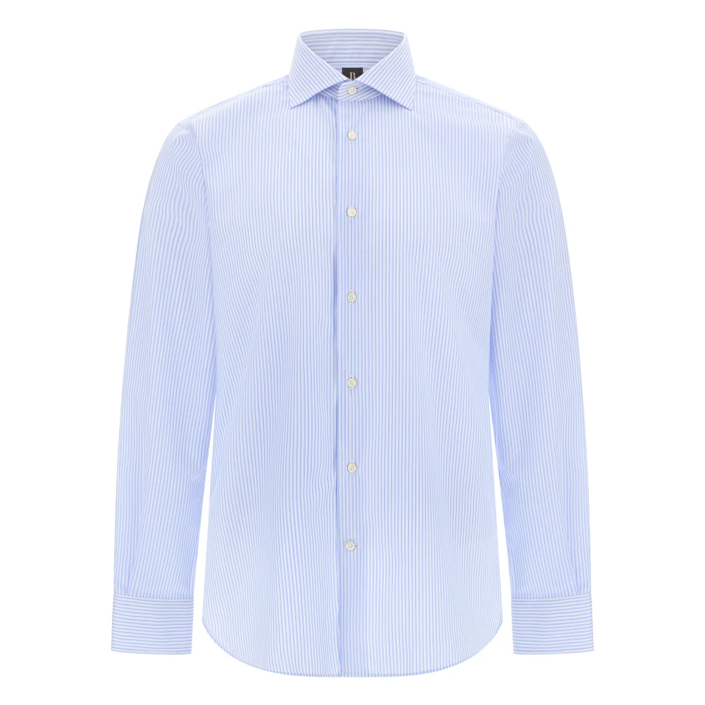 Boggi Milano Herren Blau Shirts, Xlgröße: