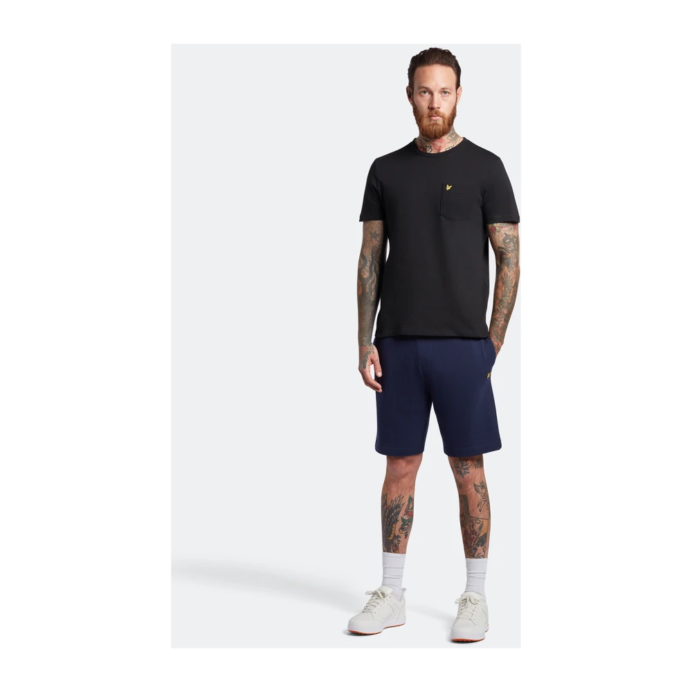 Lyle & Scott Mid Bottoms Sweat Short Green Heren