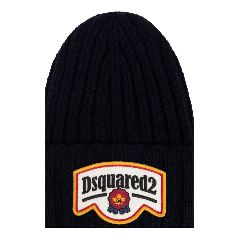 Dsquared2 Pet met logo Black Heren