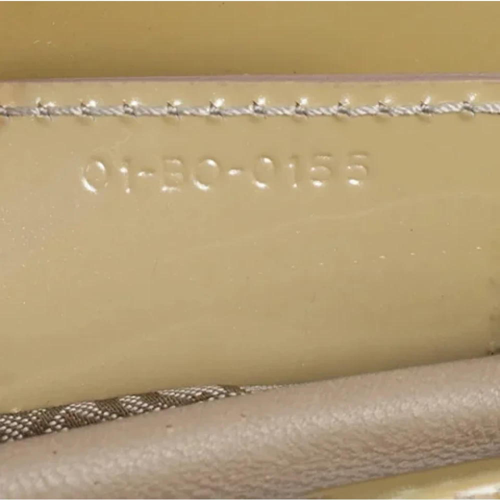 Dior Vintage Pre-owned Leather dior-bags Beige Dames