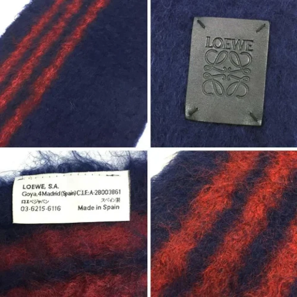 Loewe Pre-owned Wool scarves Multicolor Dames