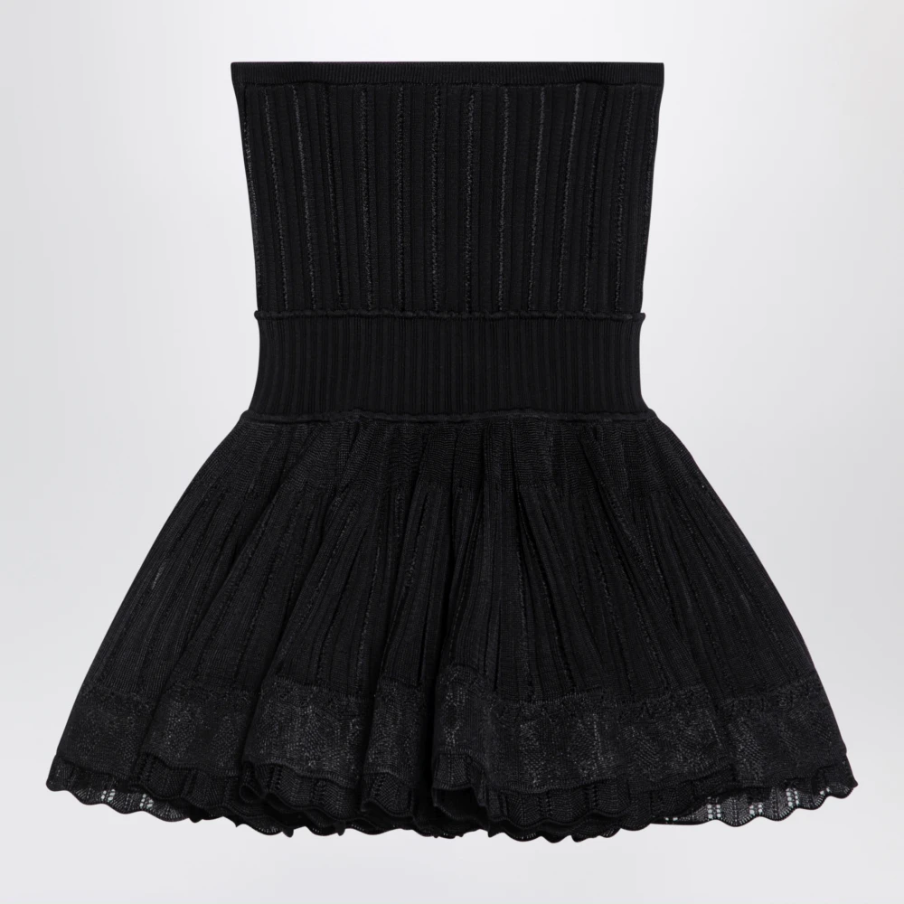 Alaïa Stijlvolle Tanktop voor Vrouwen Black Dames