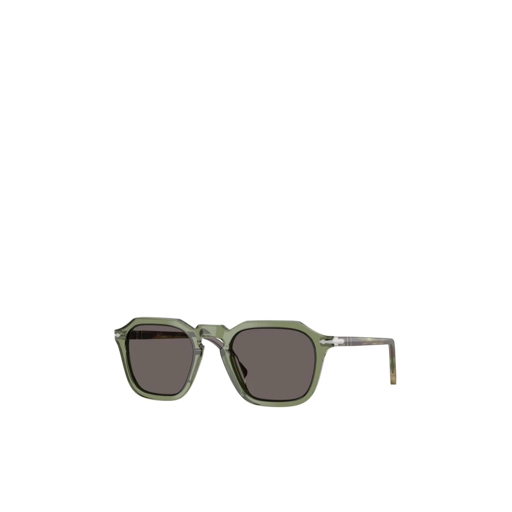 Persol Men's Green Sunglasses, 52 Mm, Elegant And Sophisticated Sunglasses For All Occasions
