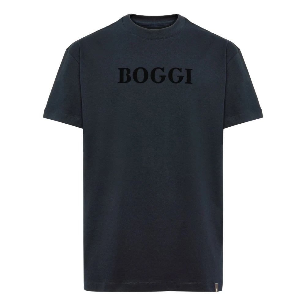 Boggi Milano Herren Blau Oberteile, Xsgröße: