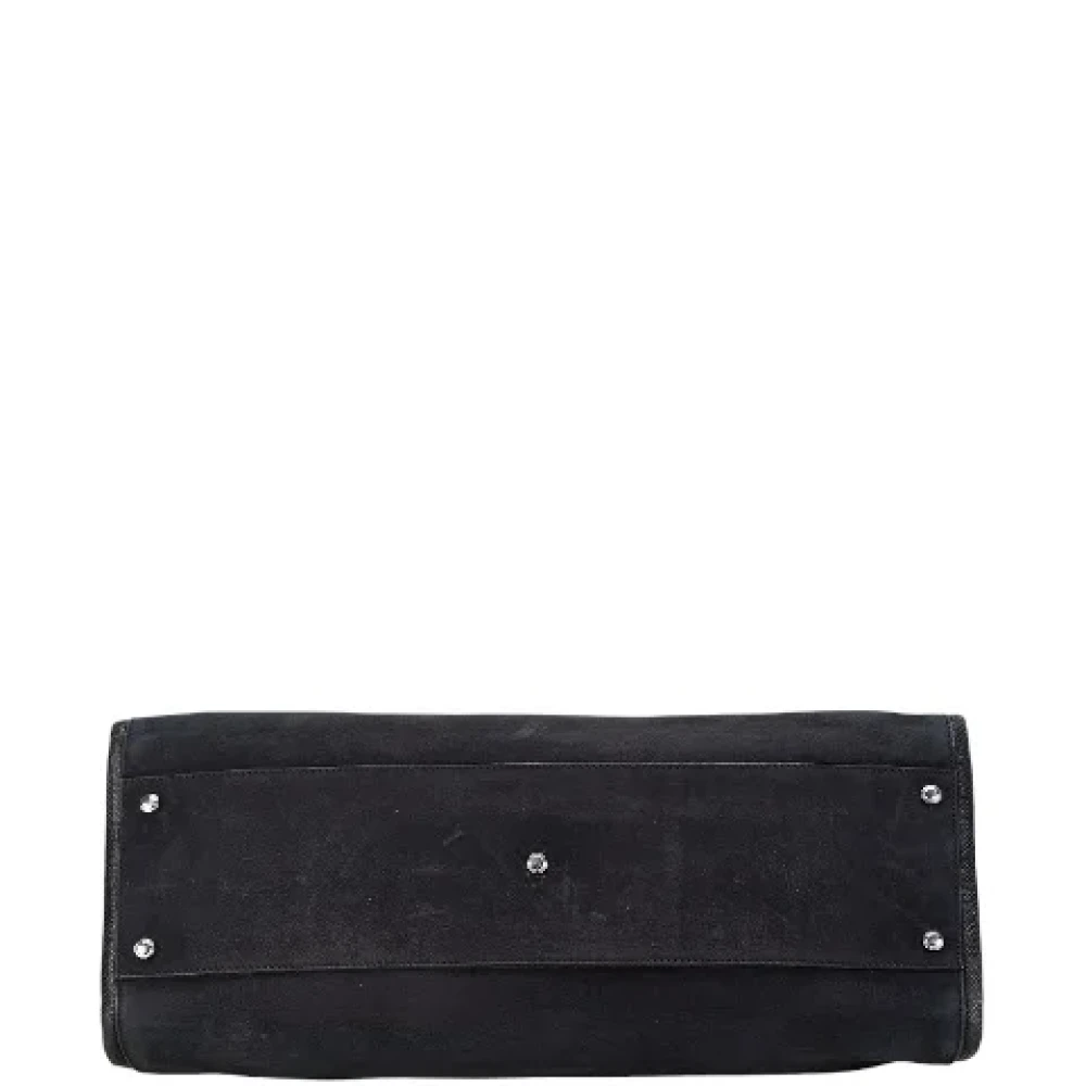 Cartier Vintage Pre-owned Suede handbags Black Dames