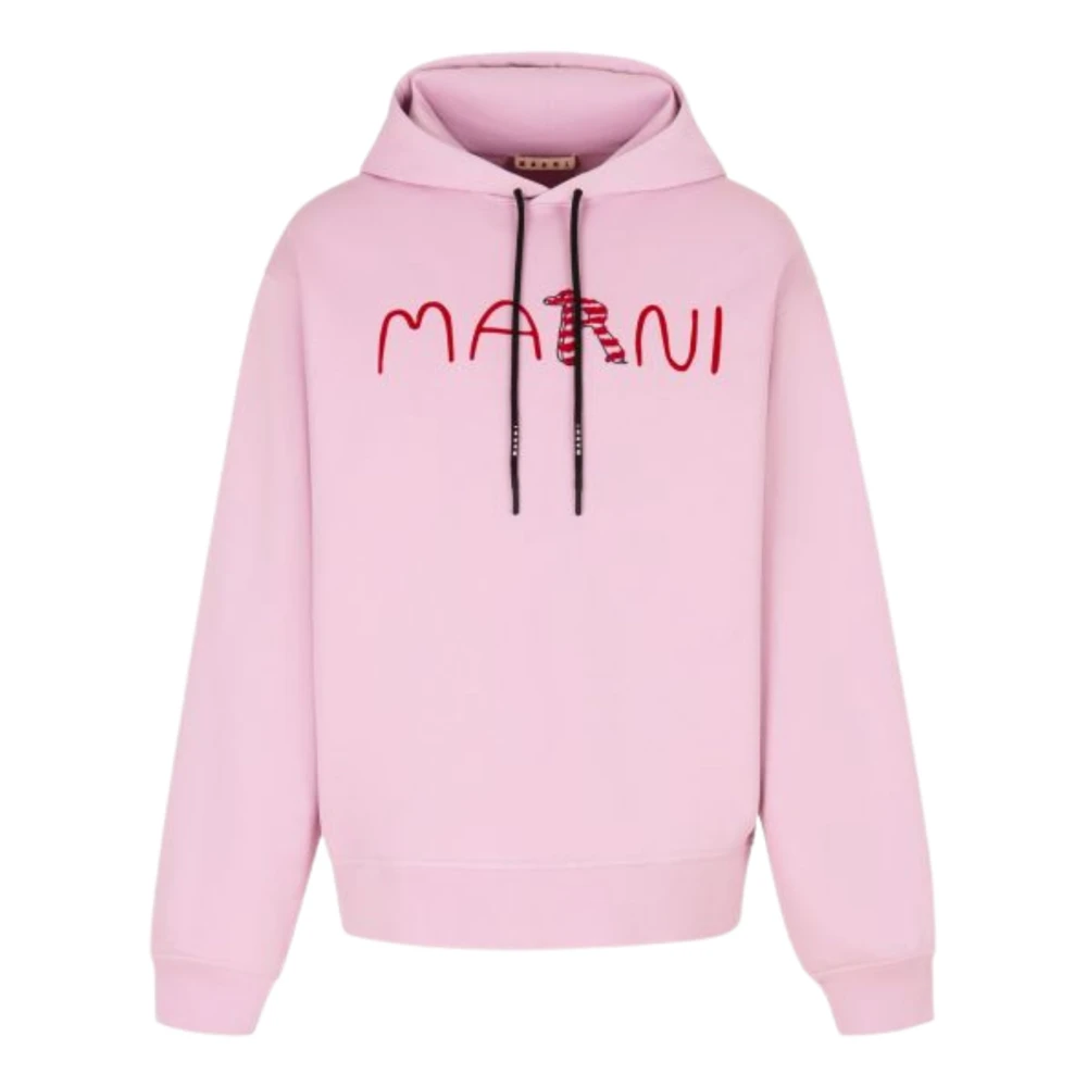 Marni Men's Pink Jumpers - Hoodies - L - Sweatshirts & Hoodies